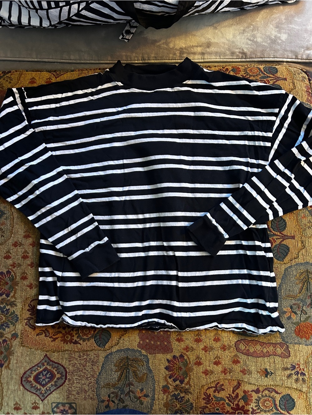 Striped long sleeve shirt